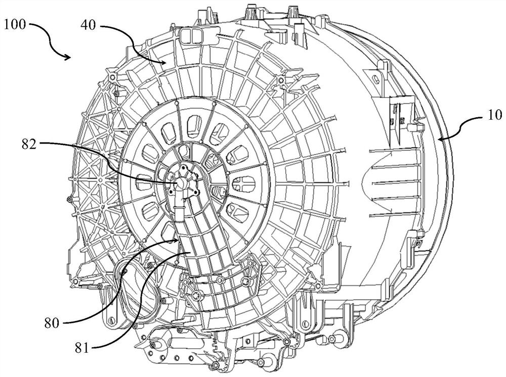 Barrel assembly and roller washing machine with same