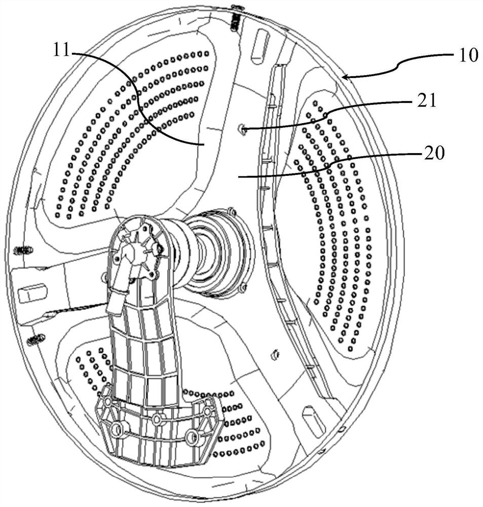 Barrel assembly and roller washing machine with same