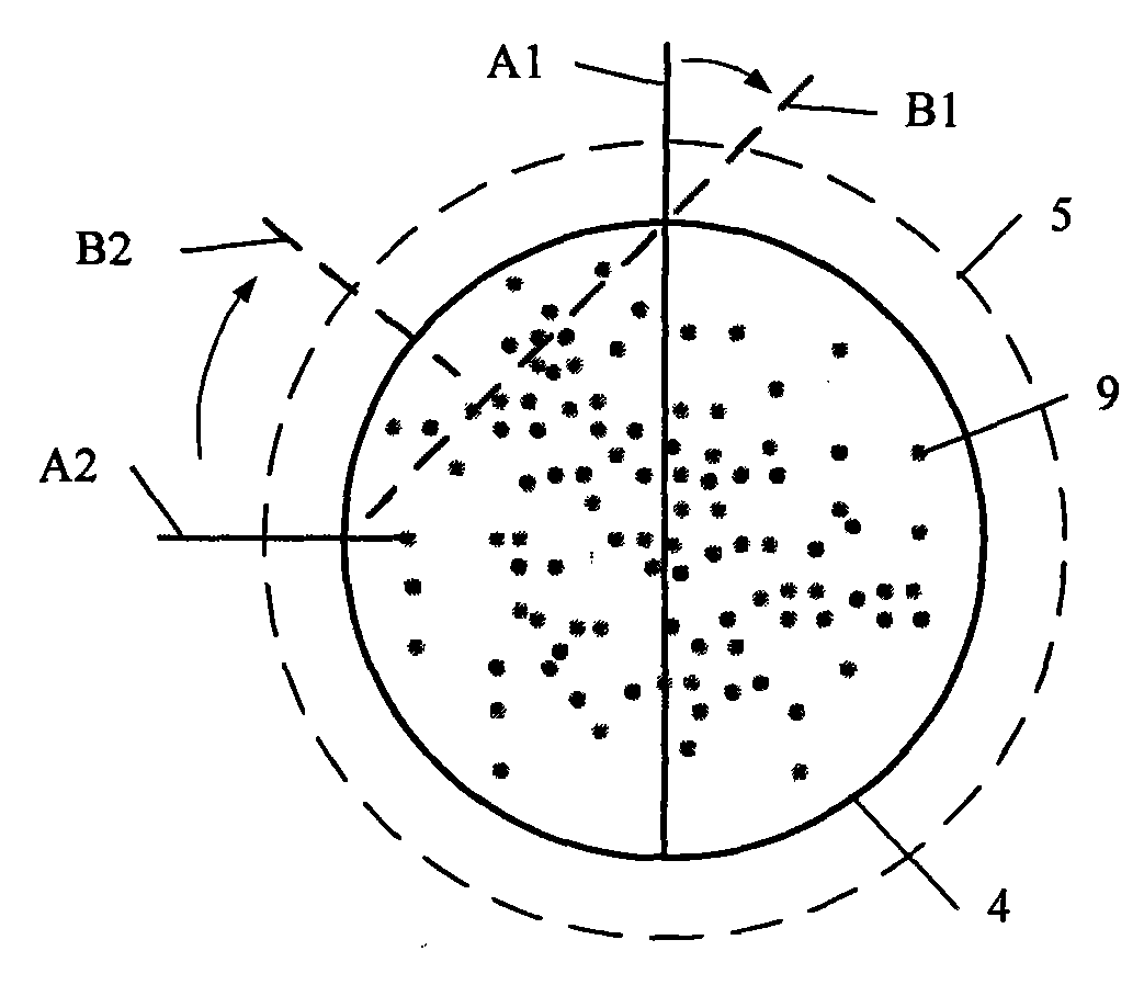 Method and apparatus for on-line measuring two-dimension speed and particle size distribution of granules in pipe