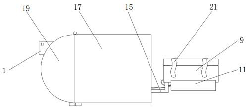 A palm growth type rehabilitation device