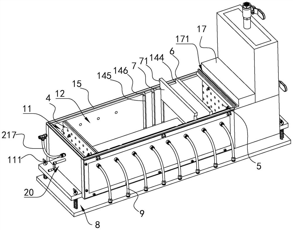 A simulation device and test method for short cut-off wall to control the development of embankment piping