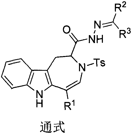 Indolylhydrazone derivative as well as preparation method and application thereof to prevention and control of plant viruses, sterilization and disinsection