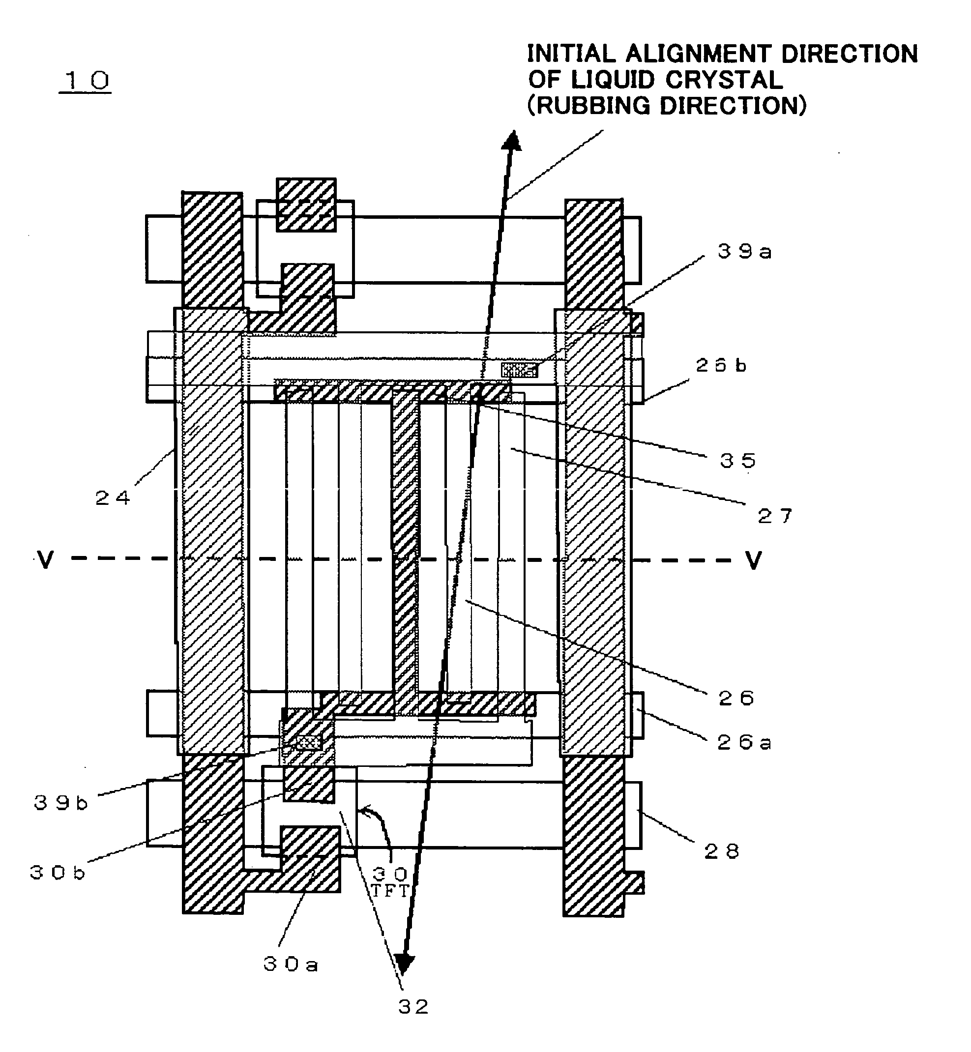 In-plane switching mode active matrix type liquid crystal display device and method of fabricating the same