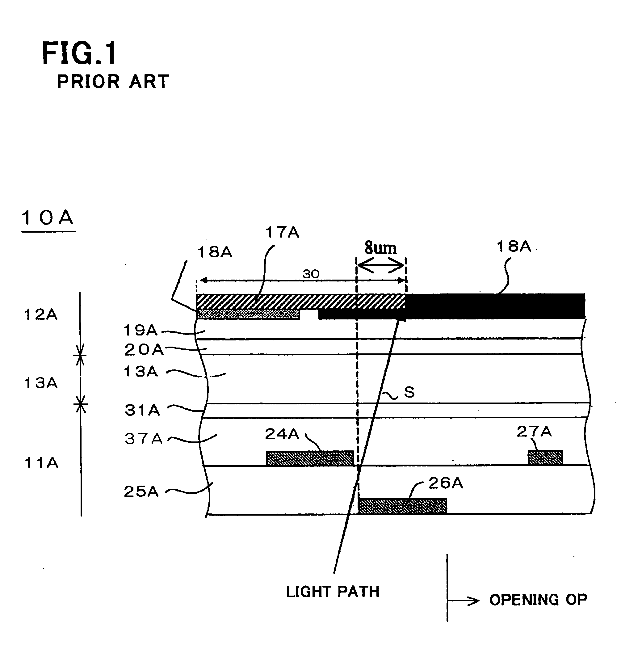 In-plane switching mode active matrix type liquid crystal display device and method of fabricating the same