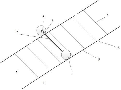 Method for detecting and evaluating irregularity of temporary transportation track of overlong TBM (Tunnel Boring Machine) tunnel under construction