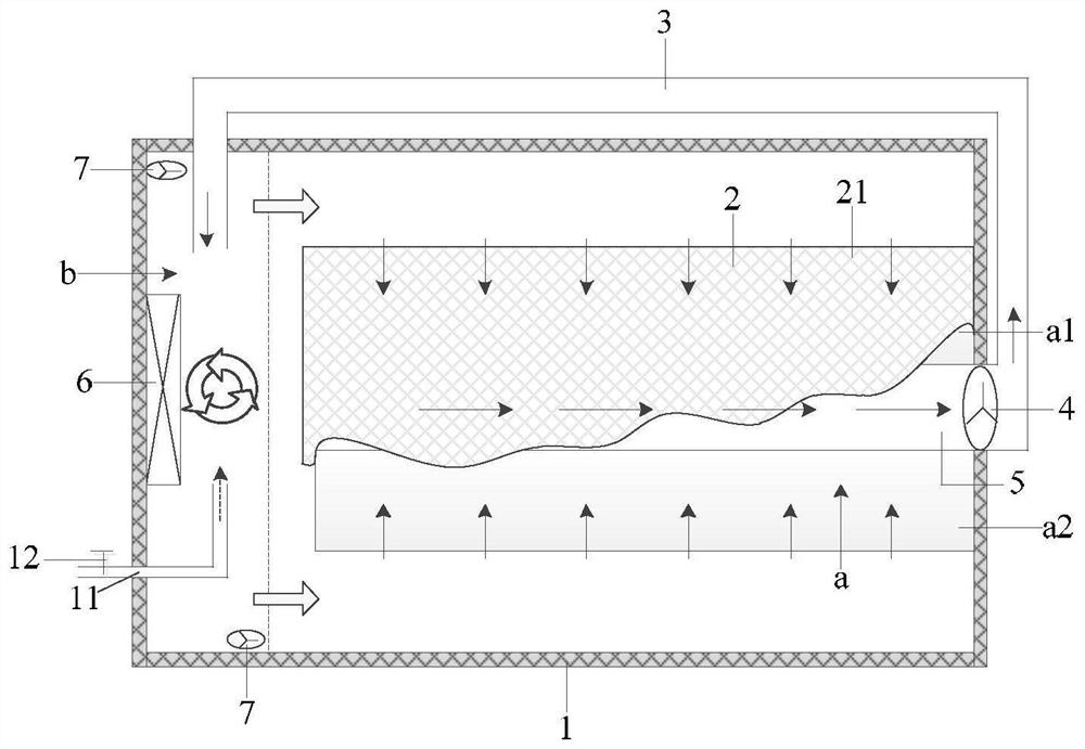 A negative pressure thawing device and method thereof