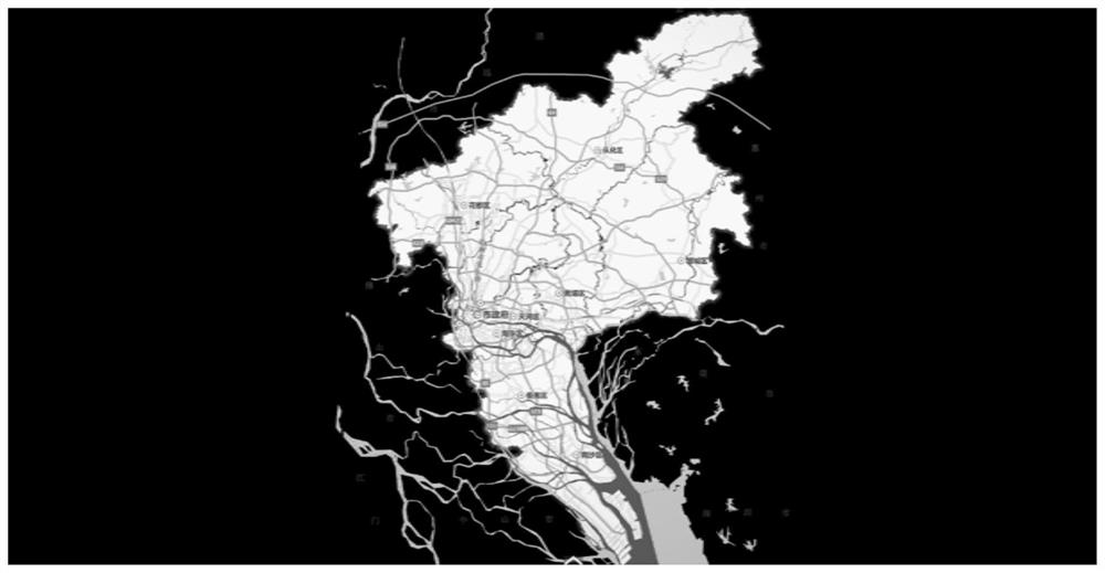 Construction method and device of famous city management database and storage medium