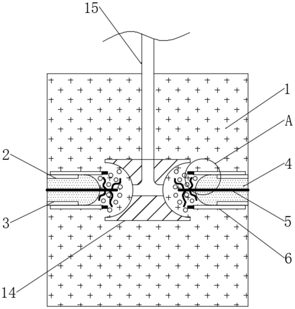 A self-repairing flange gasket for pipeline connection