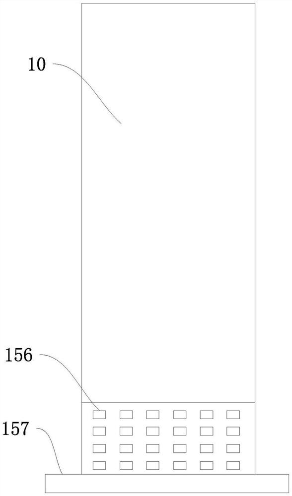 Traffic highway section vehicle identification LED infrared light supplementing device