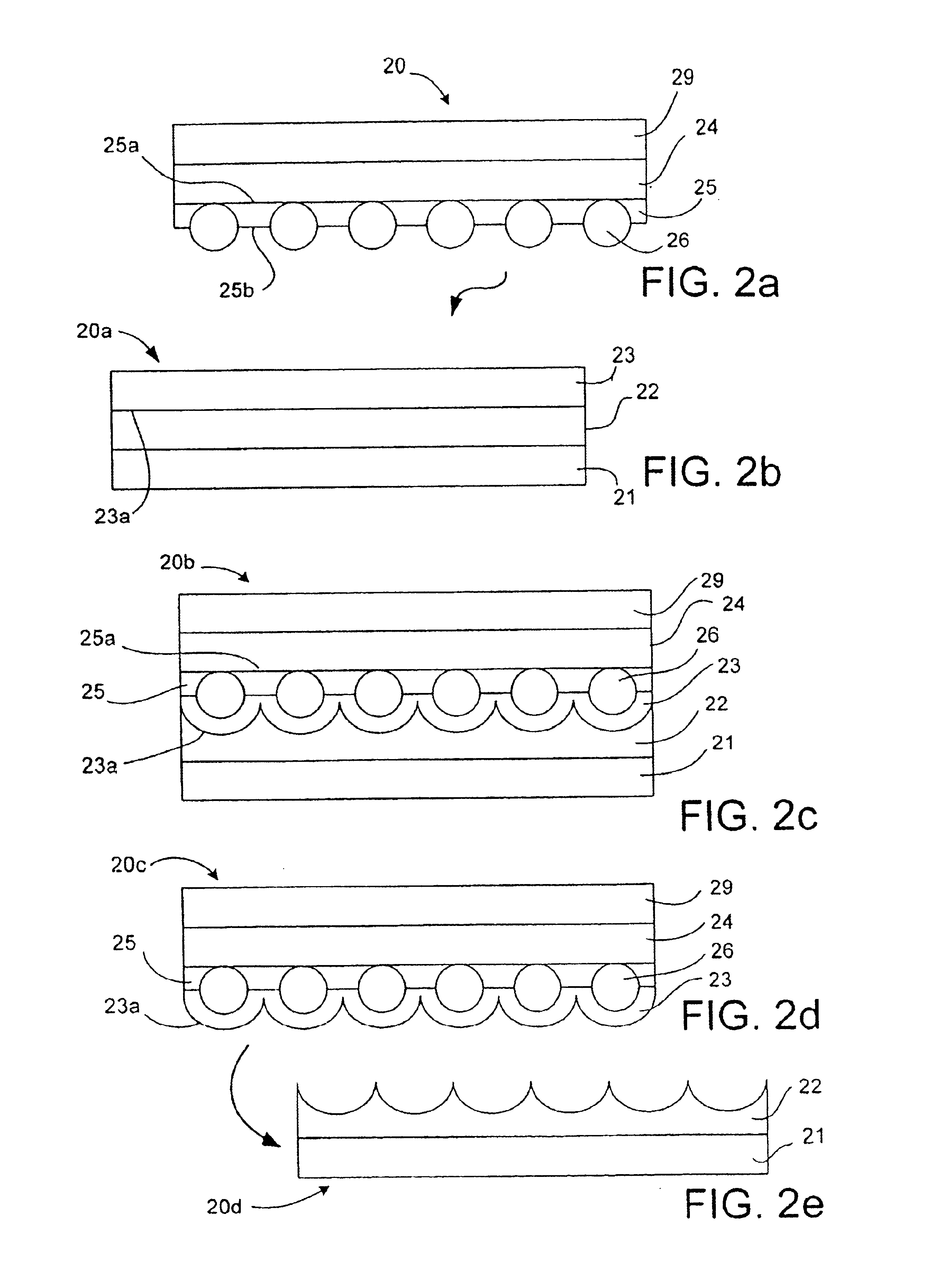 Rear projection screens and light filters with conformable coatings and methods of making the same