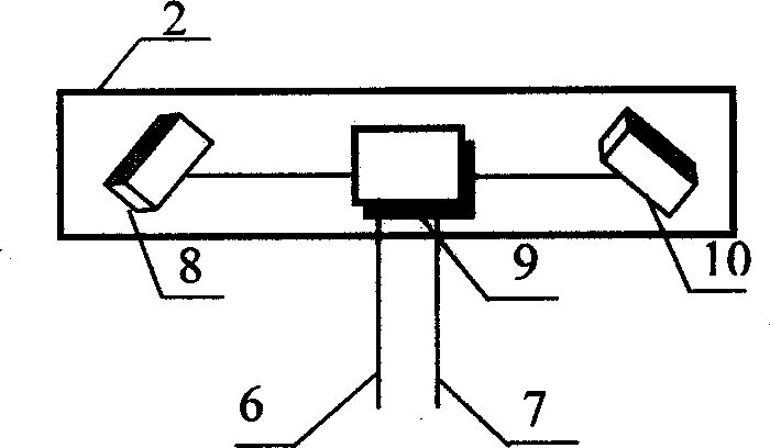 In-line real-time collinating measurer with computer visulization technique and its calibration method