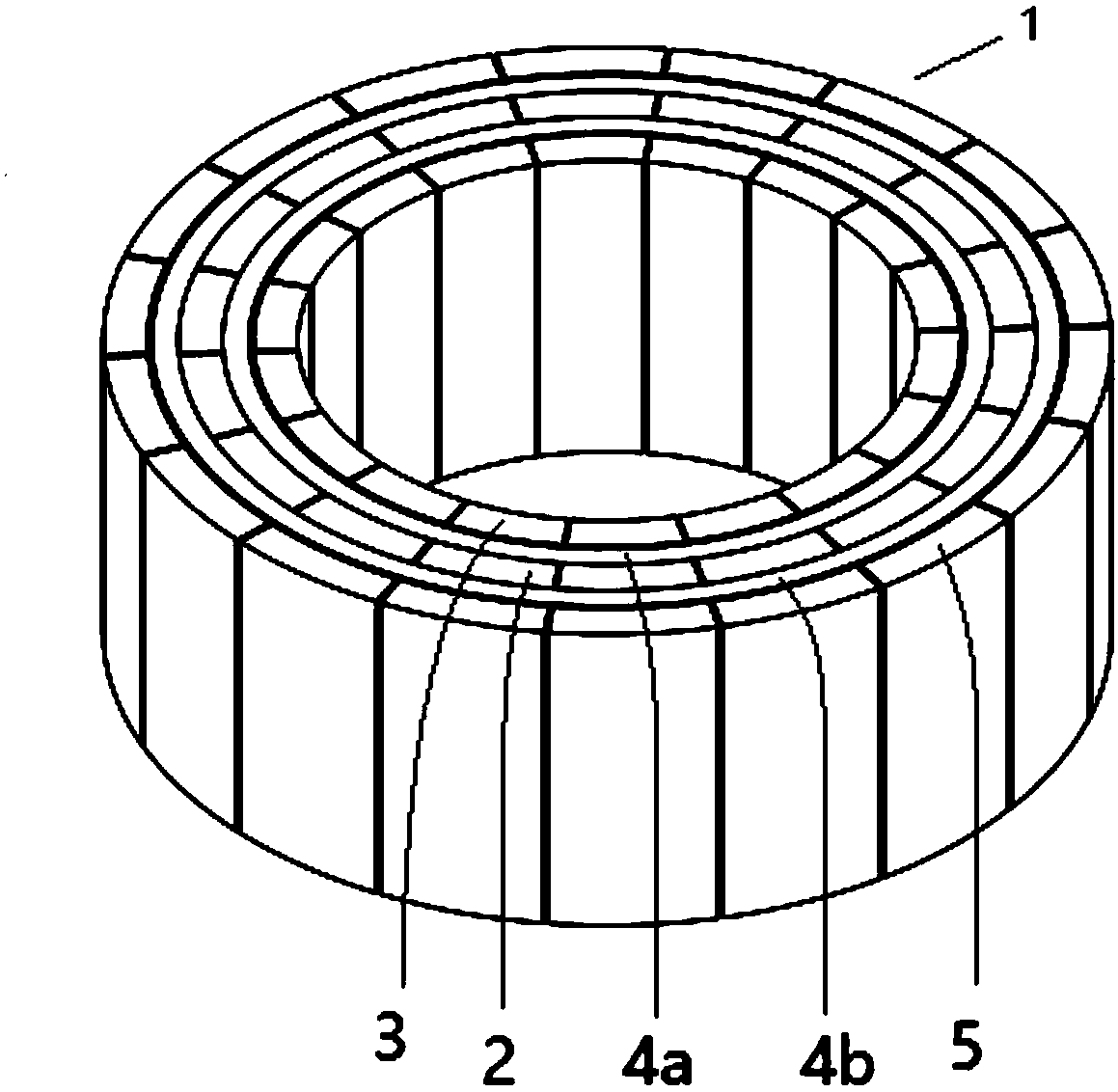 An eddy current damping magnetic spring based on multiple halbach permanent magnet arrays