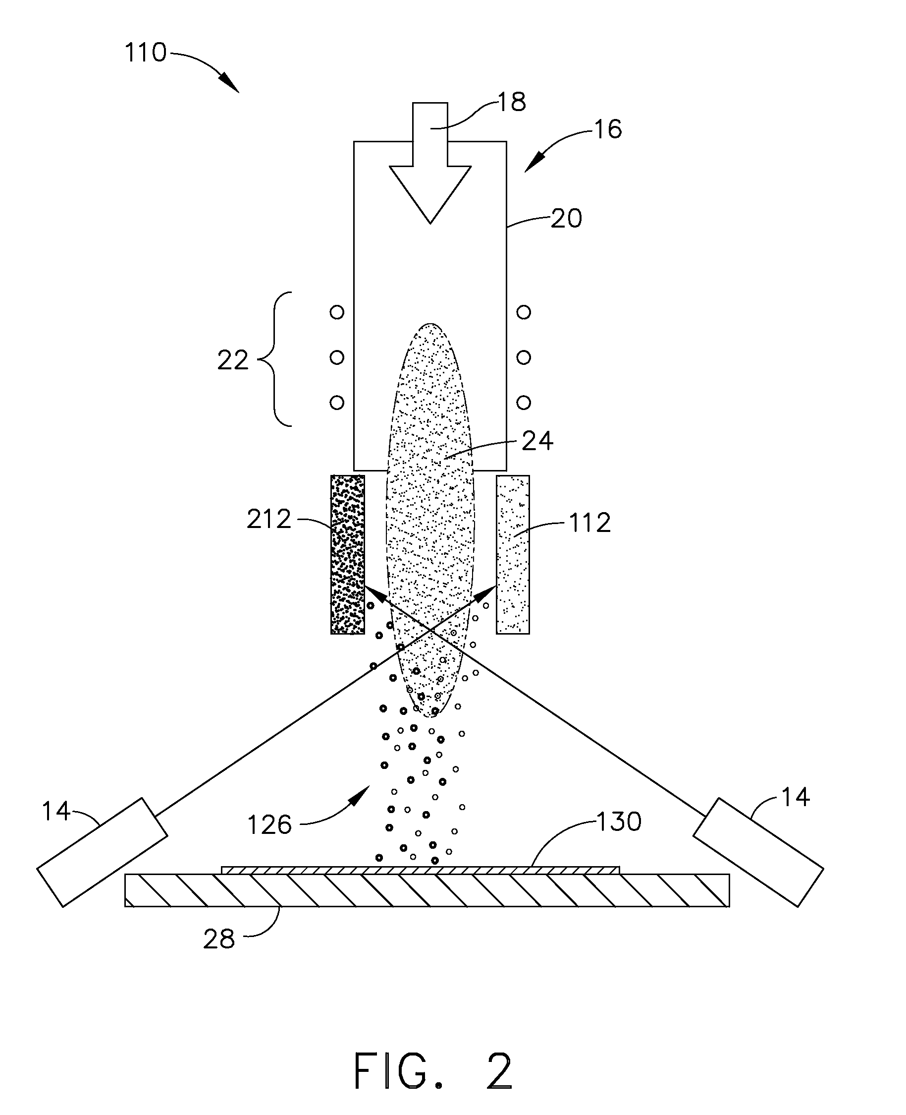 Methods of laser assisted plasma coating at atmospheric pressure and superalloy substrates comprising coatings made using the same
