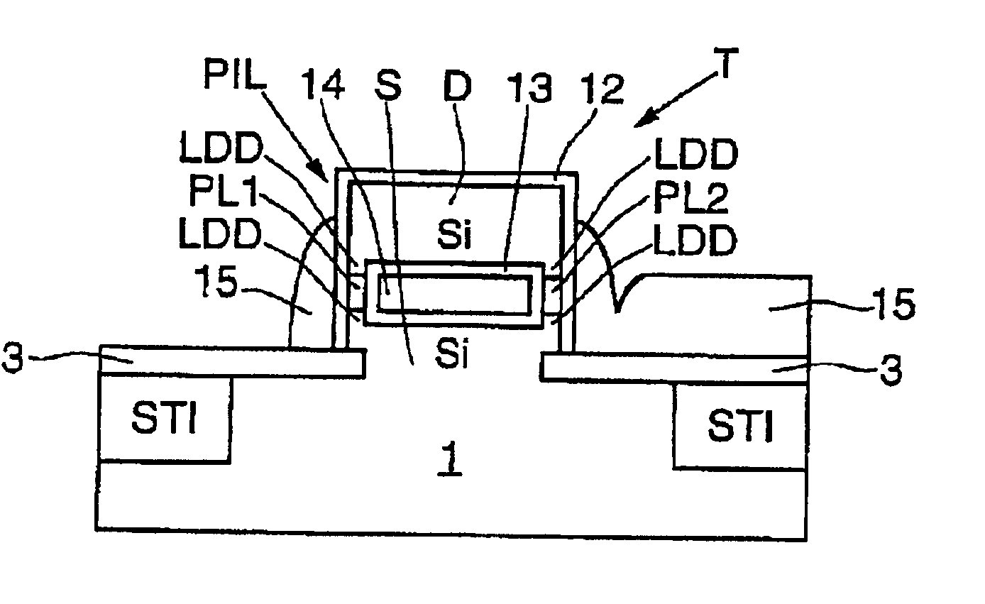 Method of fabricating a vertical quadruple conduction channel insulated gate transistor