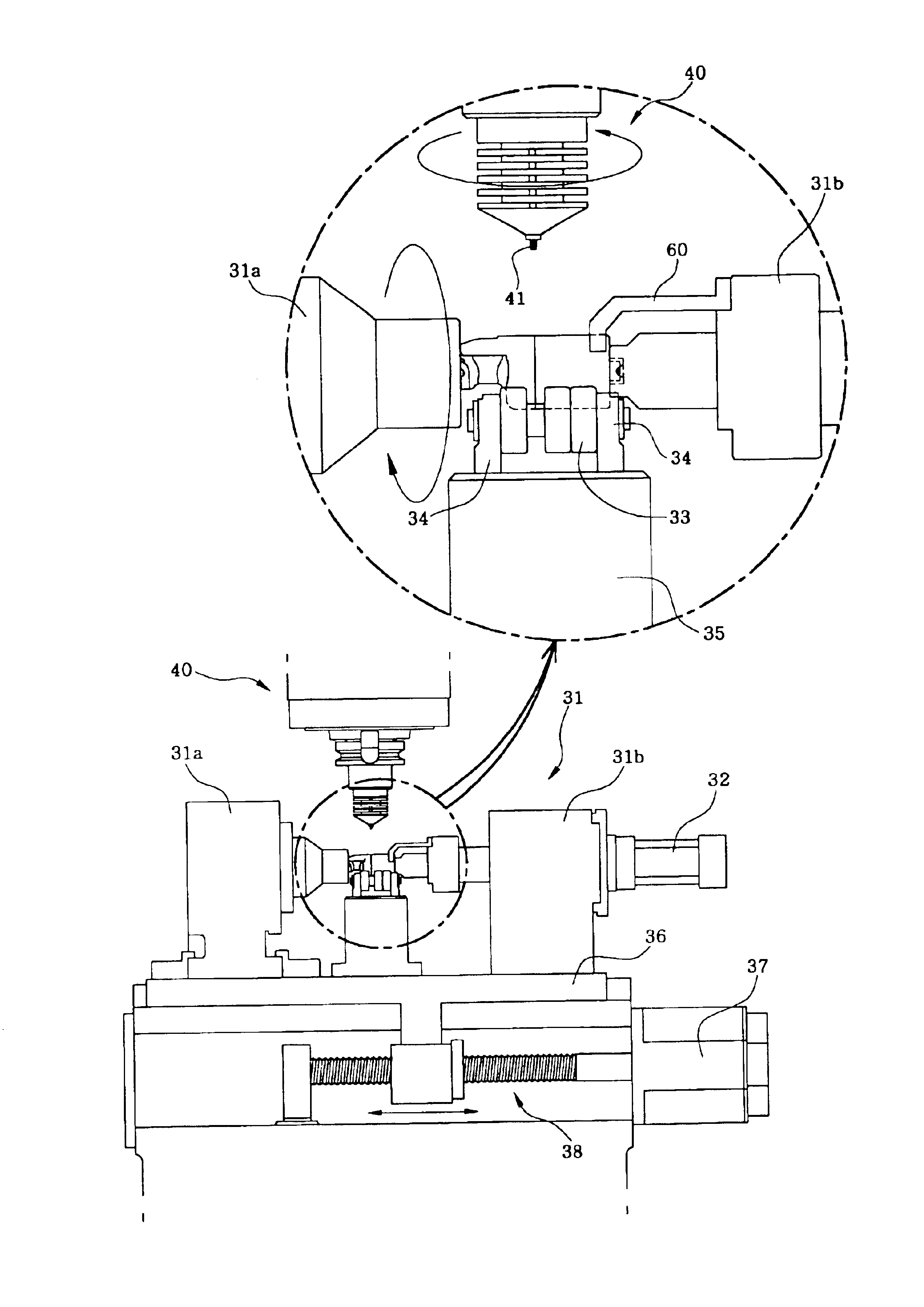 Friction stir welding apparatus of piston for swash plate type compressor with variable capacity