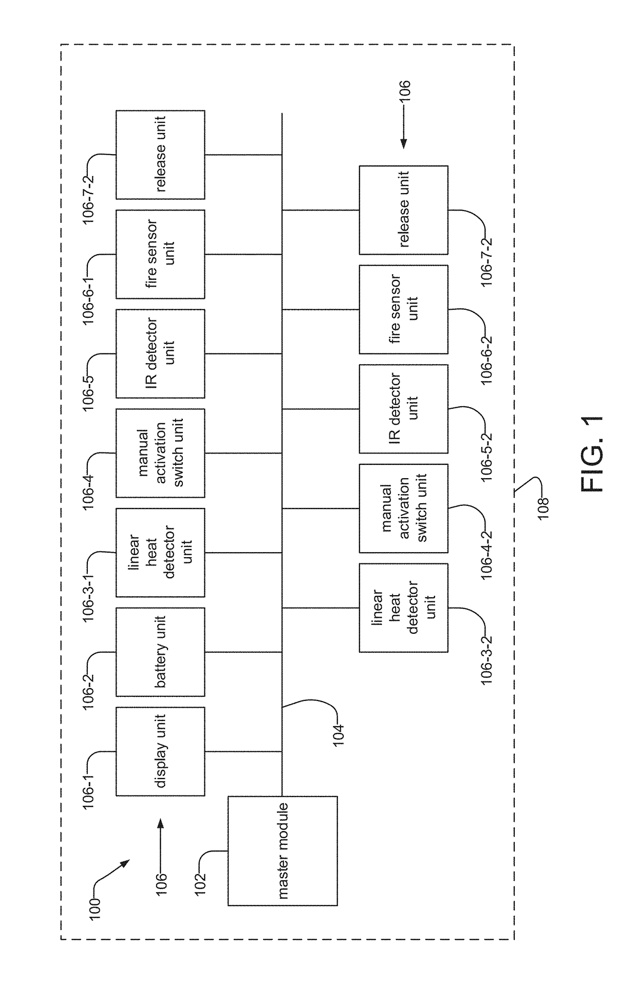 Fire detection system with distributed file system