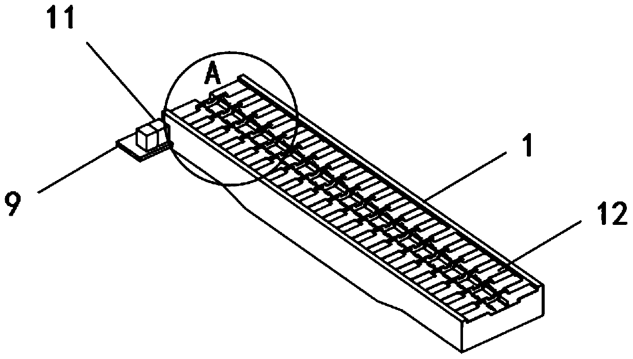 An intelligent workshop automatic material transport system and method