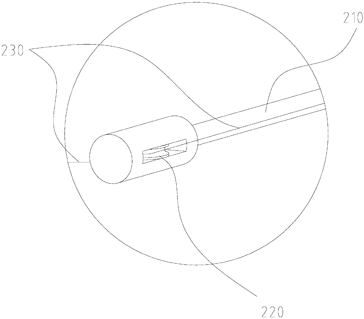 Rope saw tunneling device and tunneling method