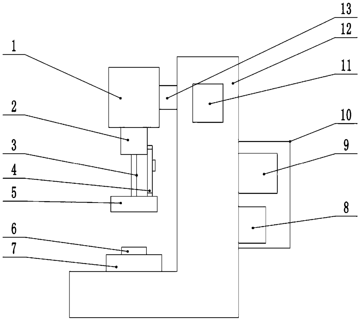 A dedicated controller and control method for an electronic press-fitting machine