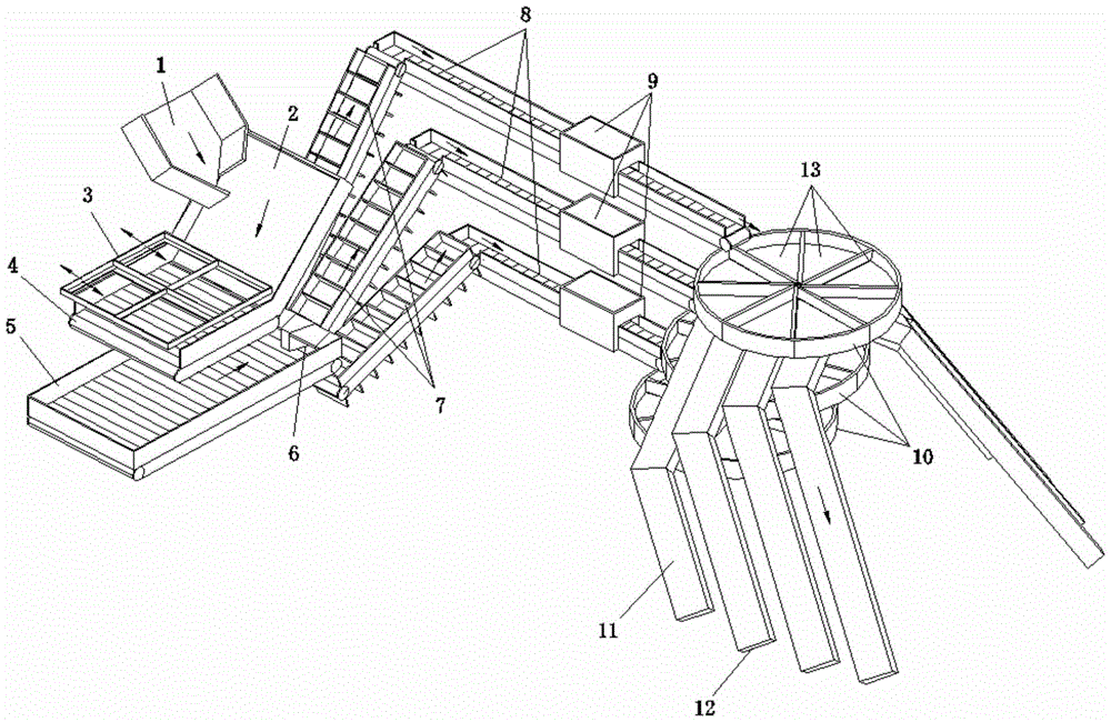 Waste plastic bottle sorting device and method based on cloud computing and image recognition