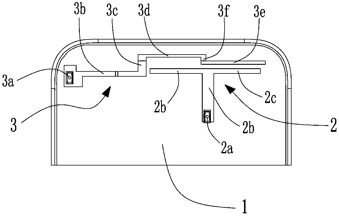 Multi-band passive antenna in malicious environment