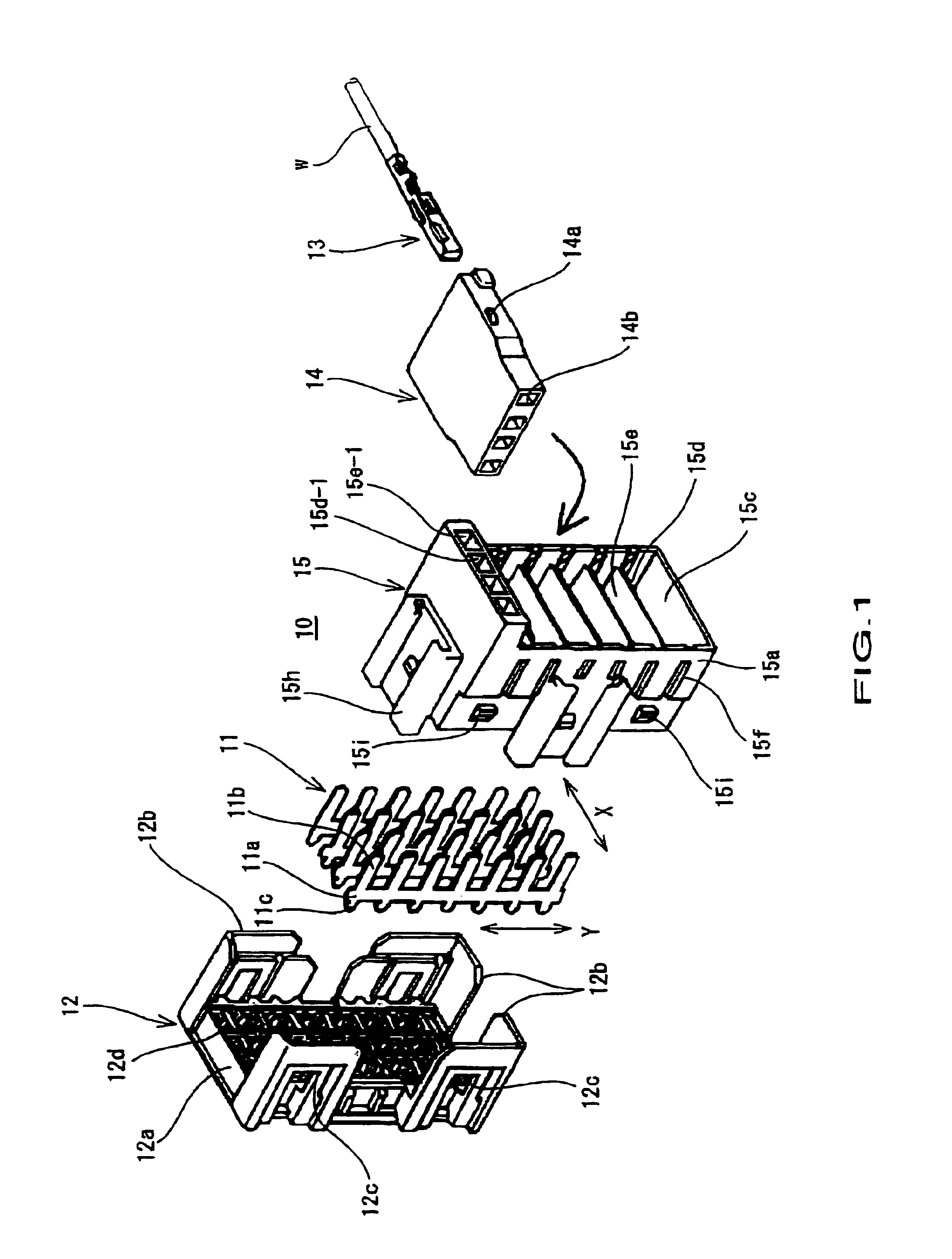 Electrical connector box and assembly method thereof