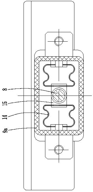 Safety switch for cutting electricity in collision of electric automobile