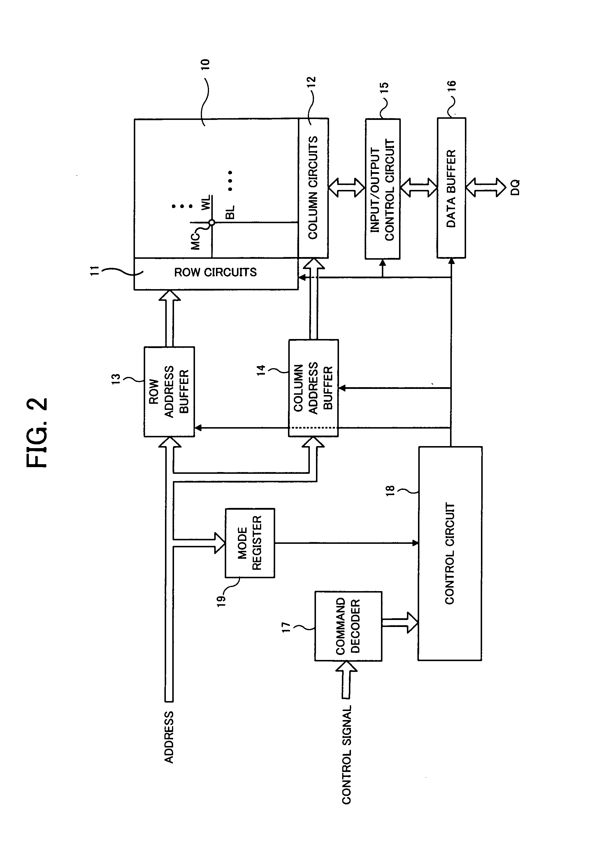 Semiconductor device having hierachical bit line structure