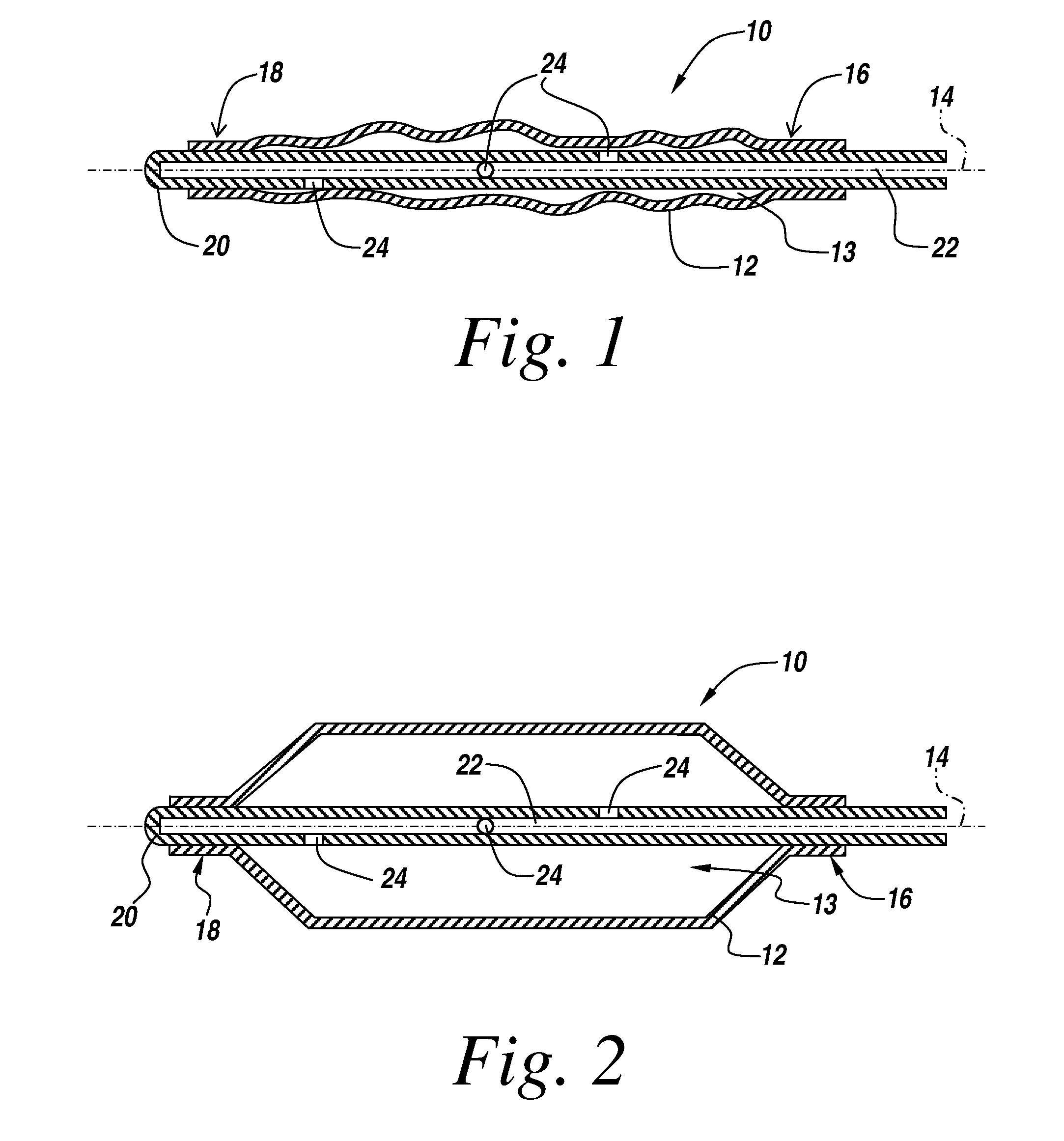 Application of a therapeutic substance to a tissue location using an expandable medical device