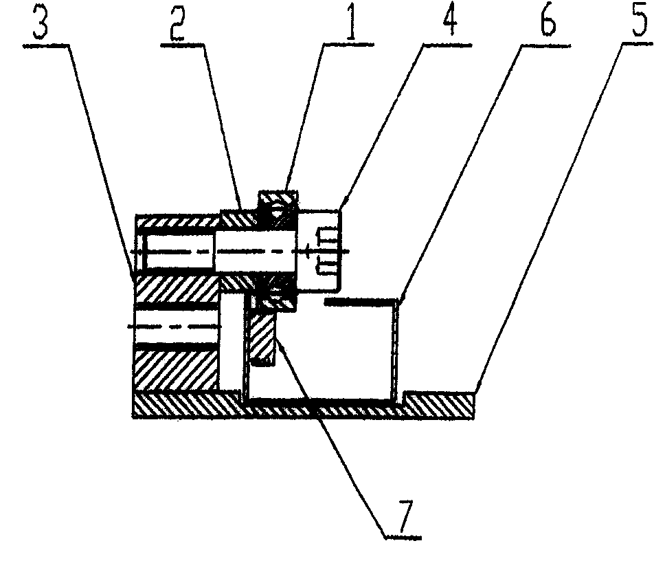 Roller wheel type gripper opening mechanism of gripper loom