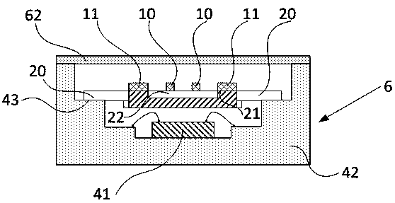 Micro three-dimensional stacked MEMS (Micro Electro Mechanical System) resonance device