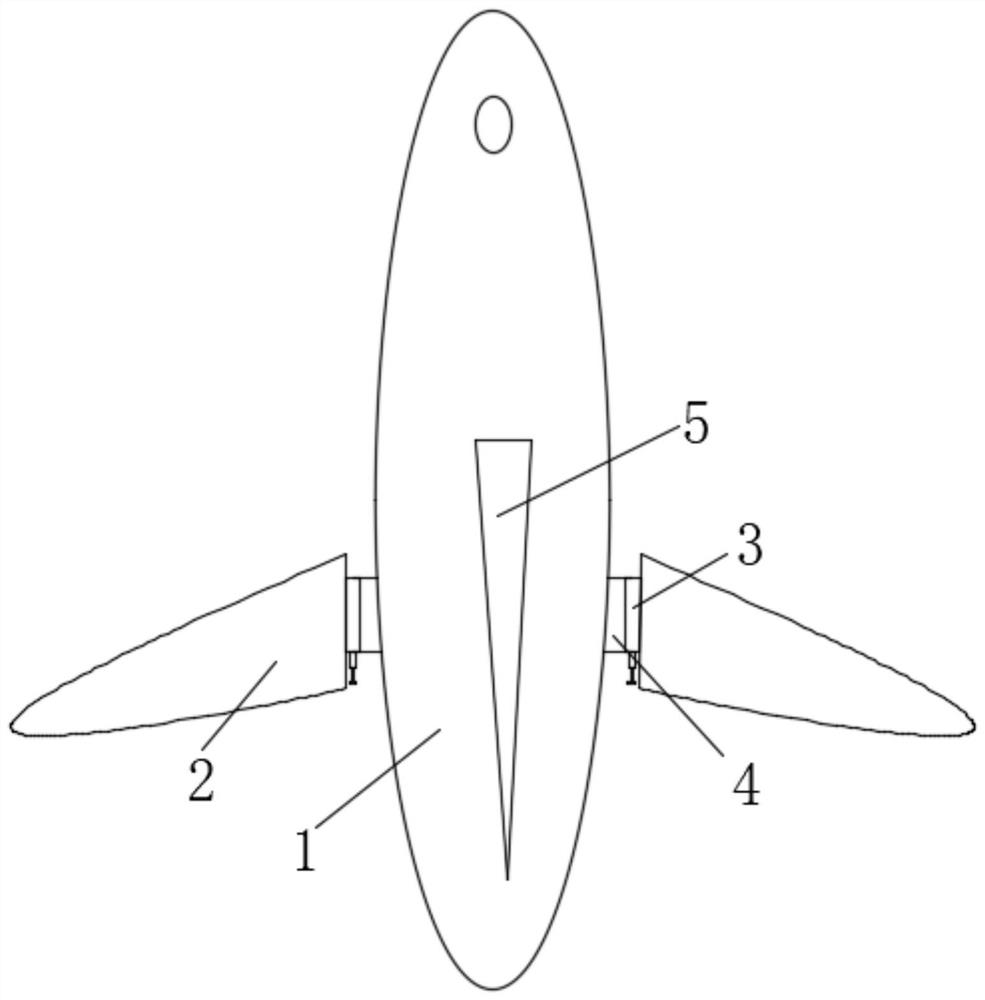 A quick disassembly and assembly mechanism for the tail of a small fixed-wing unmanned aerial vehicle and its application method