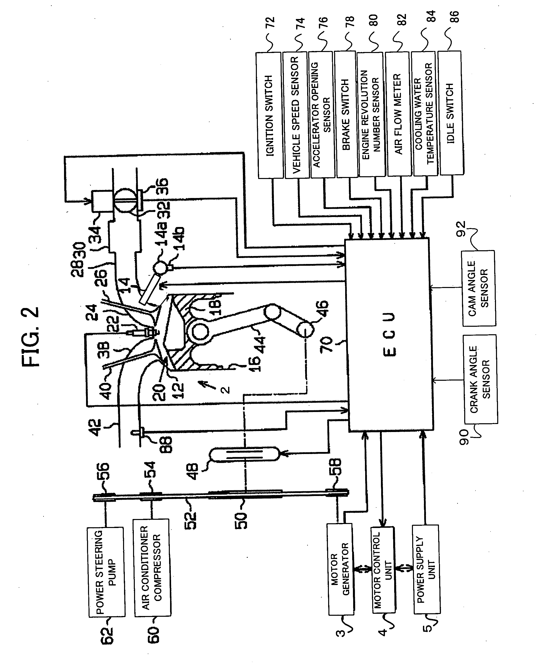 Stop and start control apparatus of internal combustion engine
