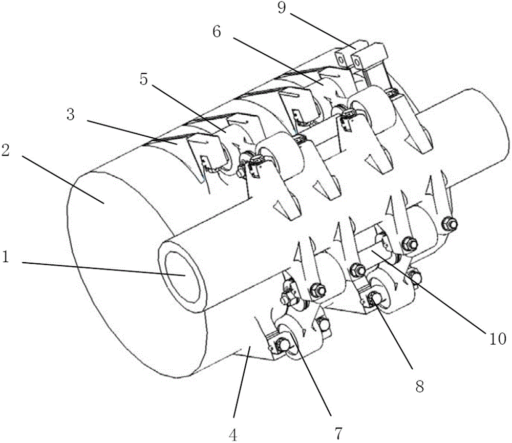 Transverse decoupling elastic frame suspending mechanism for traction motor of high-speed bogie