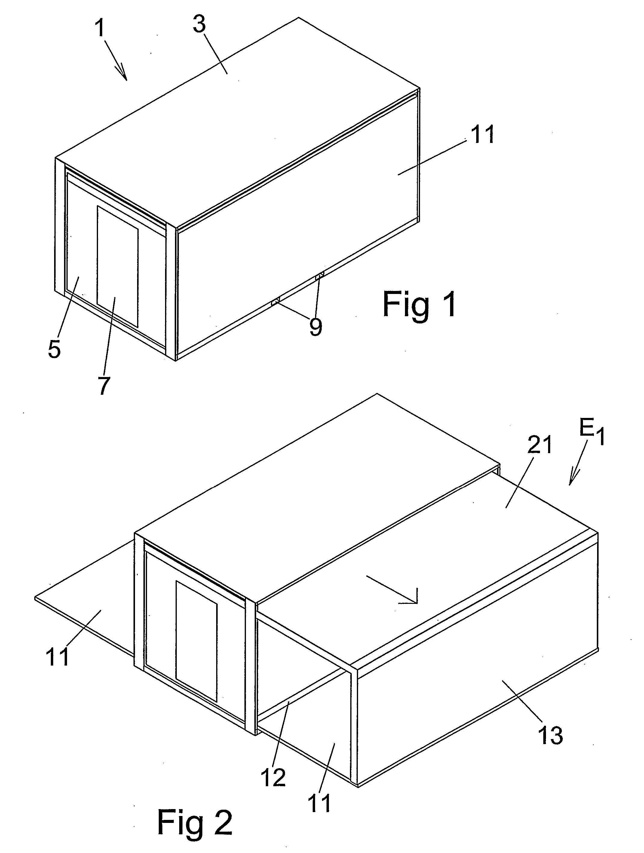 Expandable container
