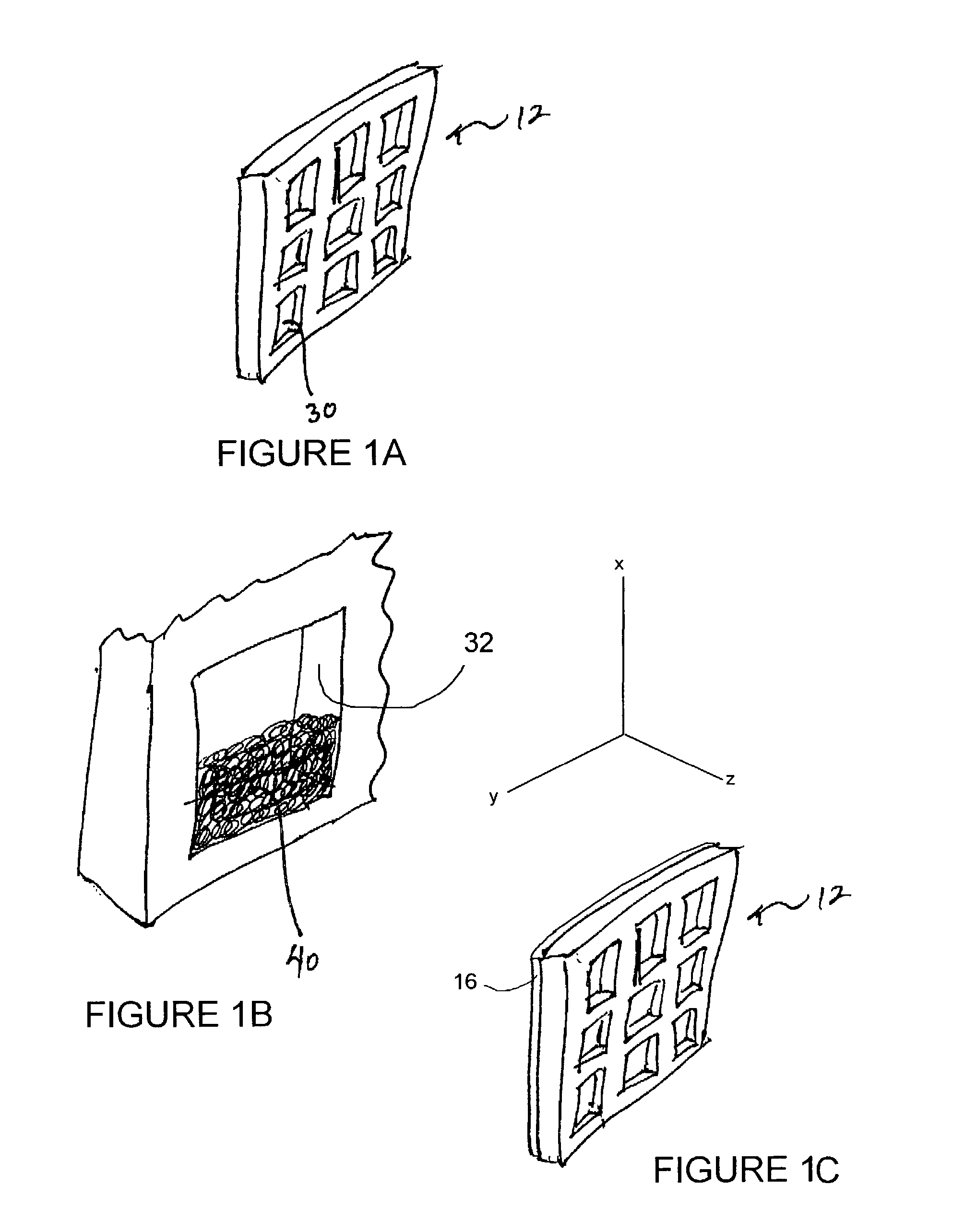 Anode structure for metal air electrochemical cells