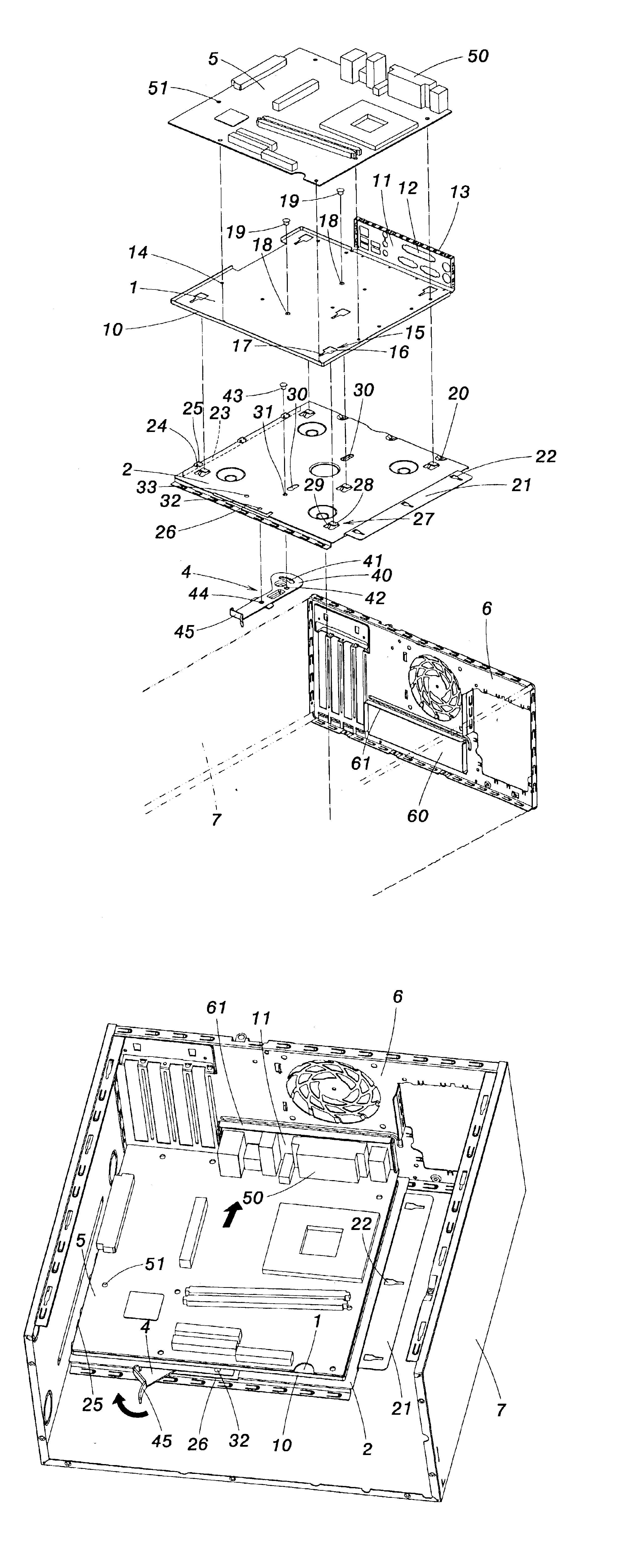Fast installation/removal structure for circuit board