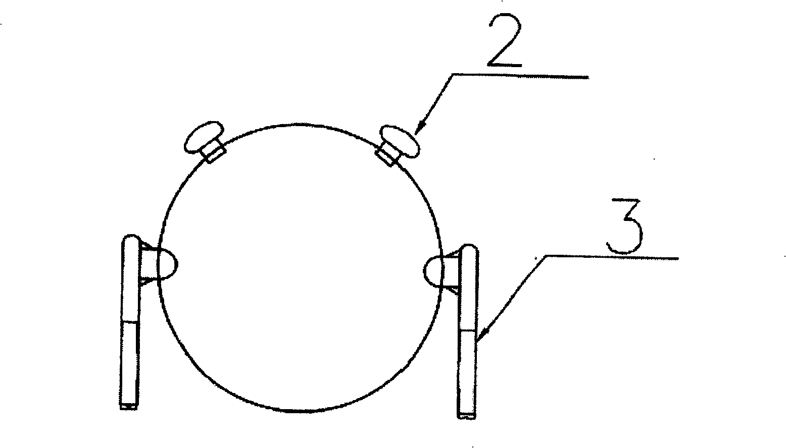 Point compensated linear aerating pipes