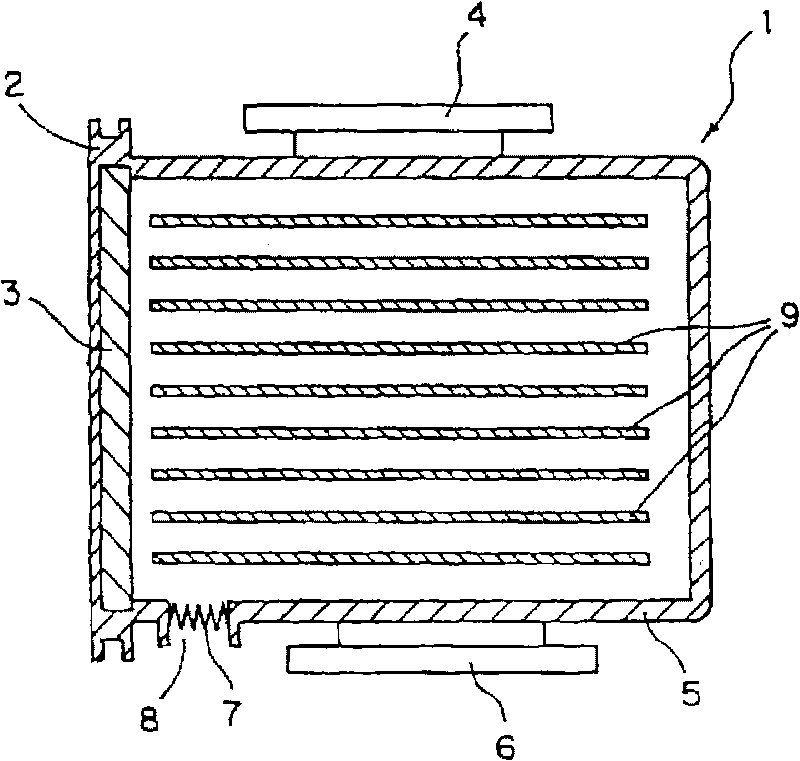 Device for charging dry air or nitrogen gas into semiconductor wafer storage container and wafer static charge removing apparatus utilizing the device