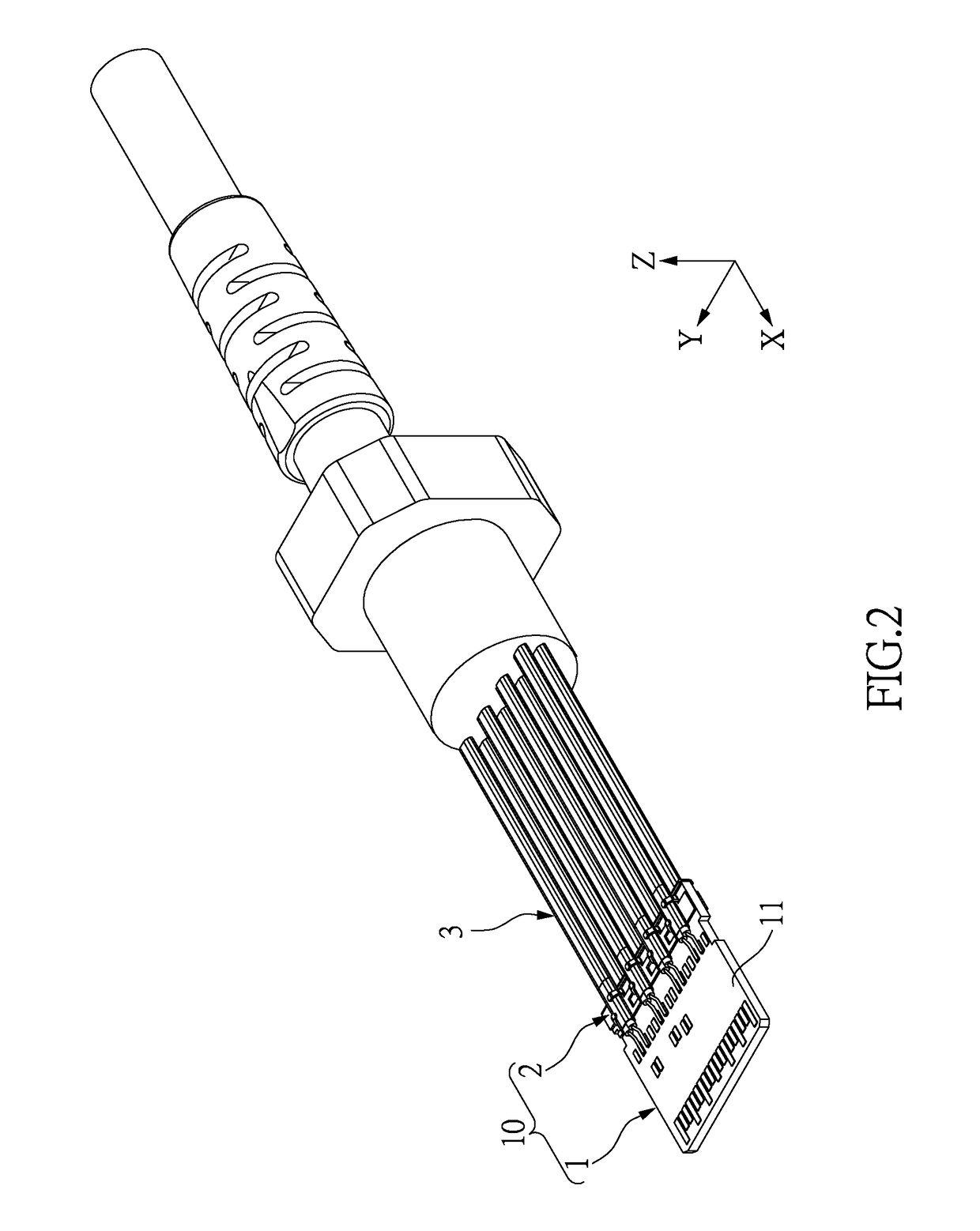 Cable connector and carrier module thereof