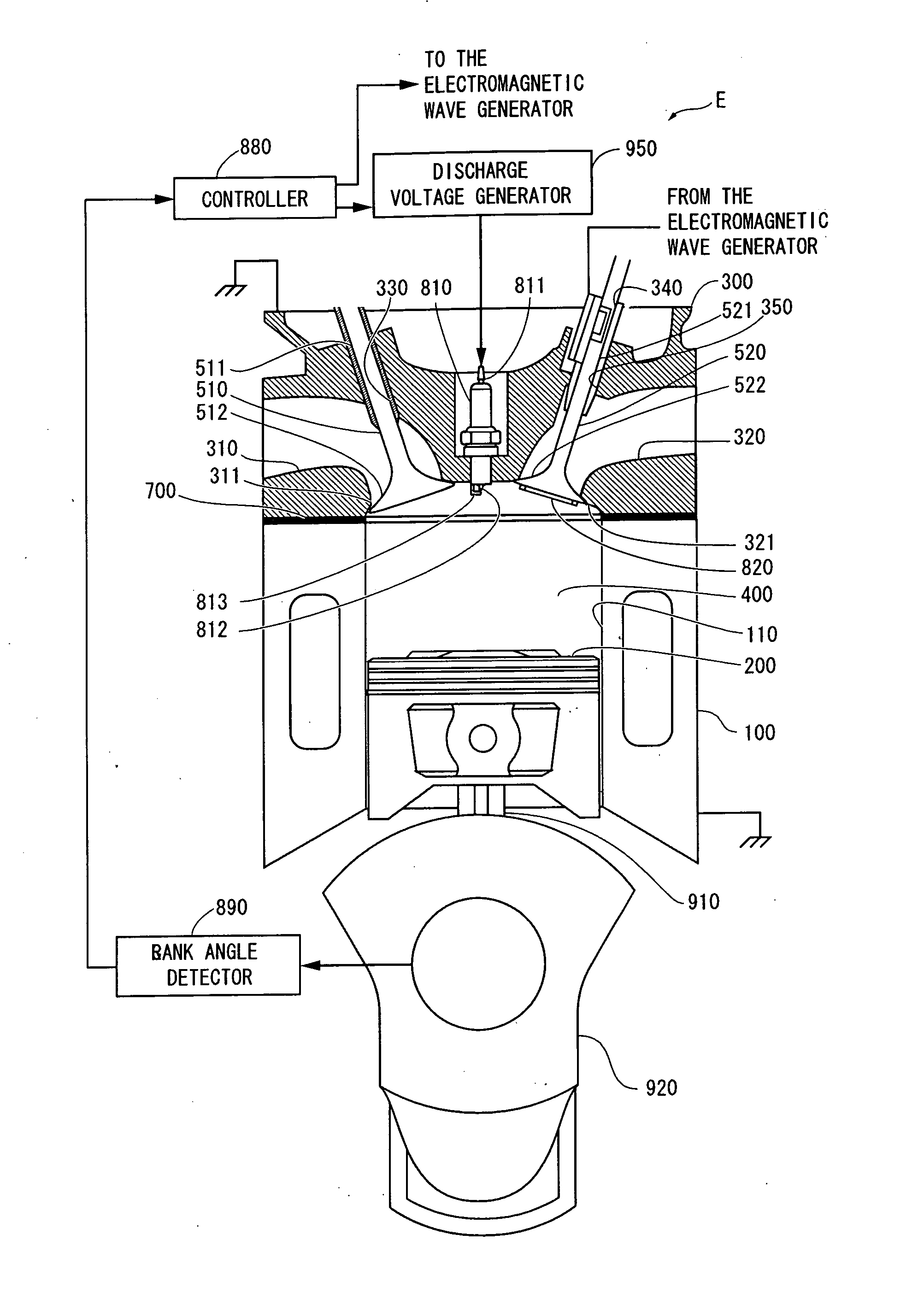 Plasma apparatus using a valve