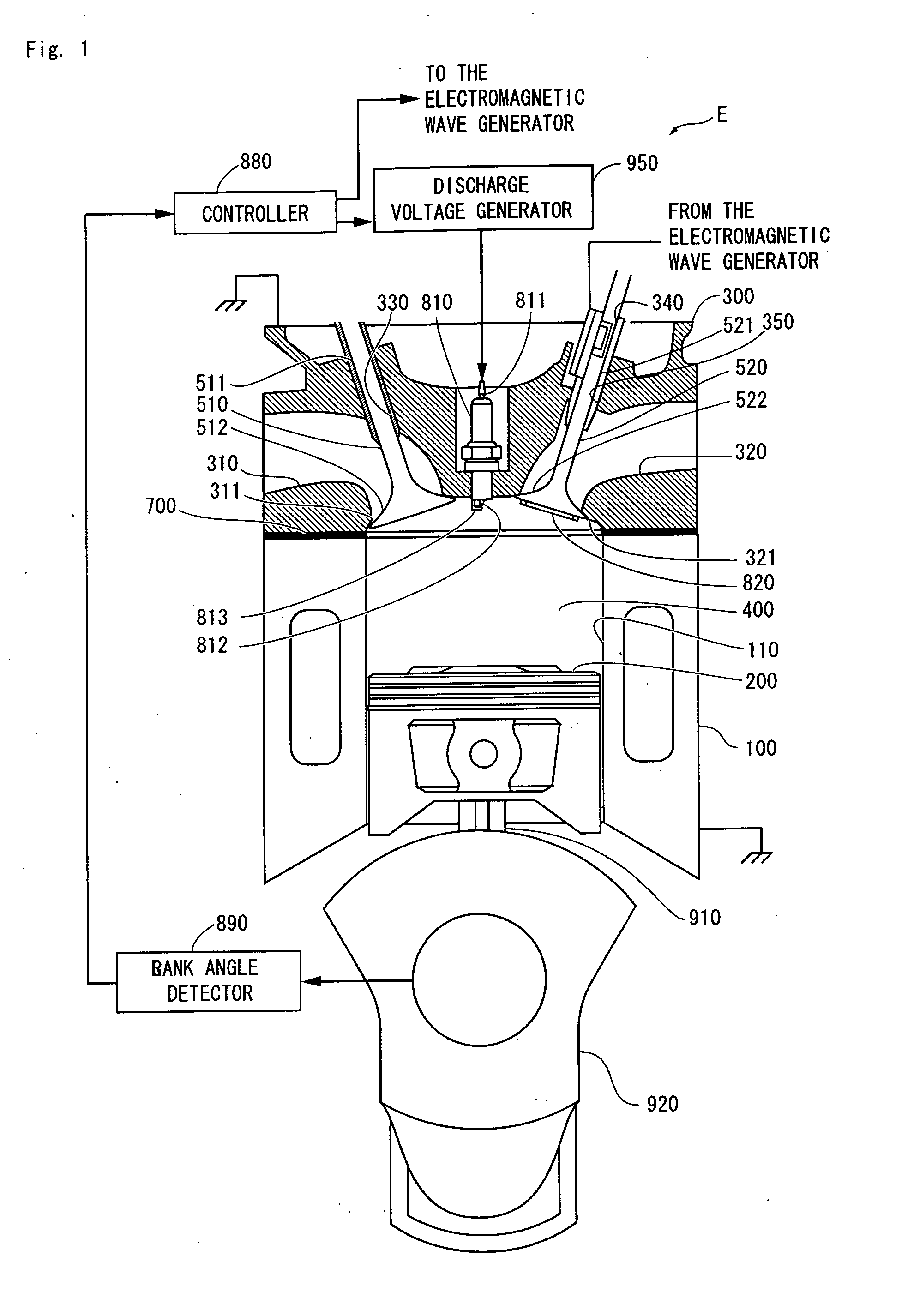 Plasma apparatus using a valve