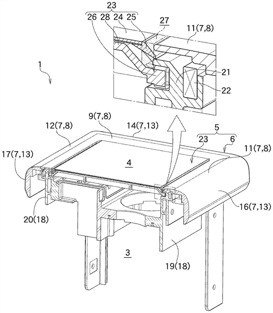 Storage device and cover for storage device