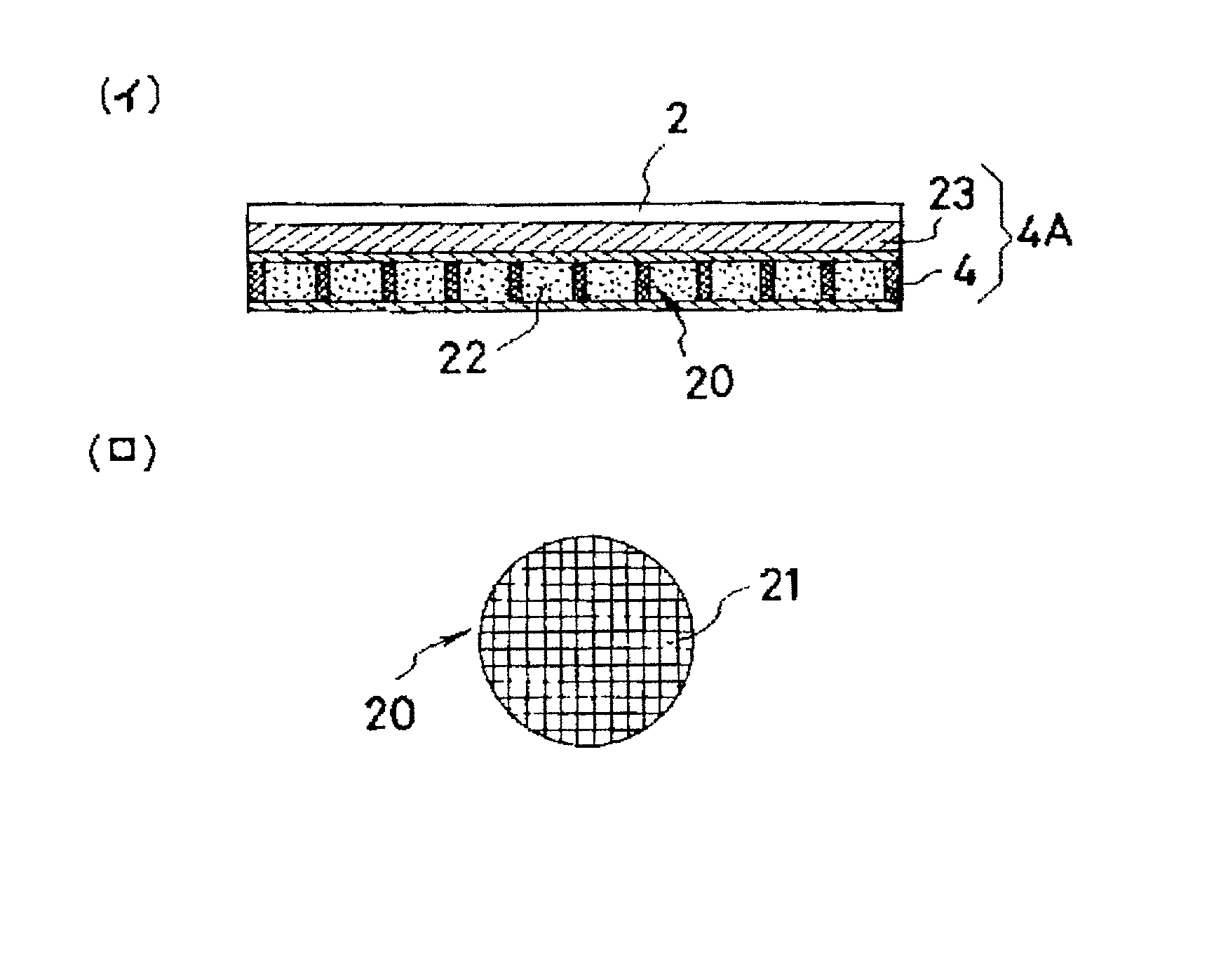 Gas diffusion layer for fuel cell and manufacturing method of the same