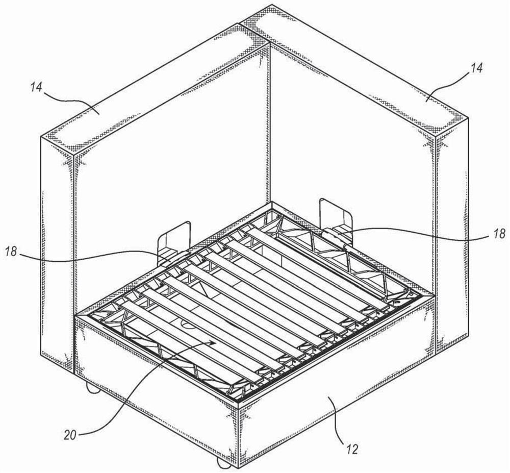 Modular furniture support systems