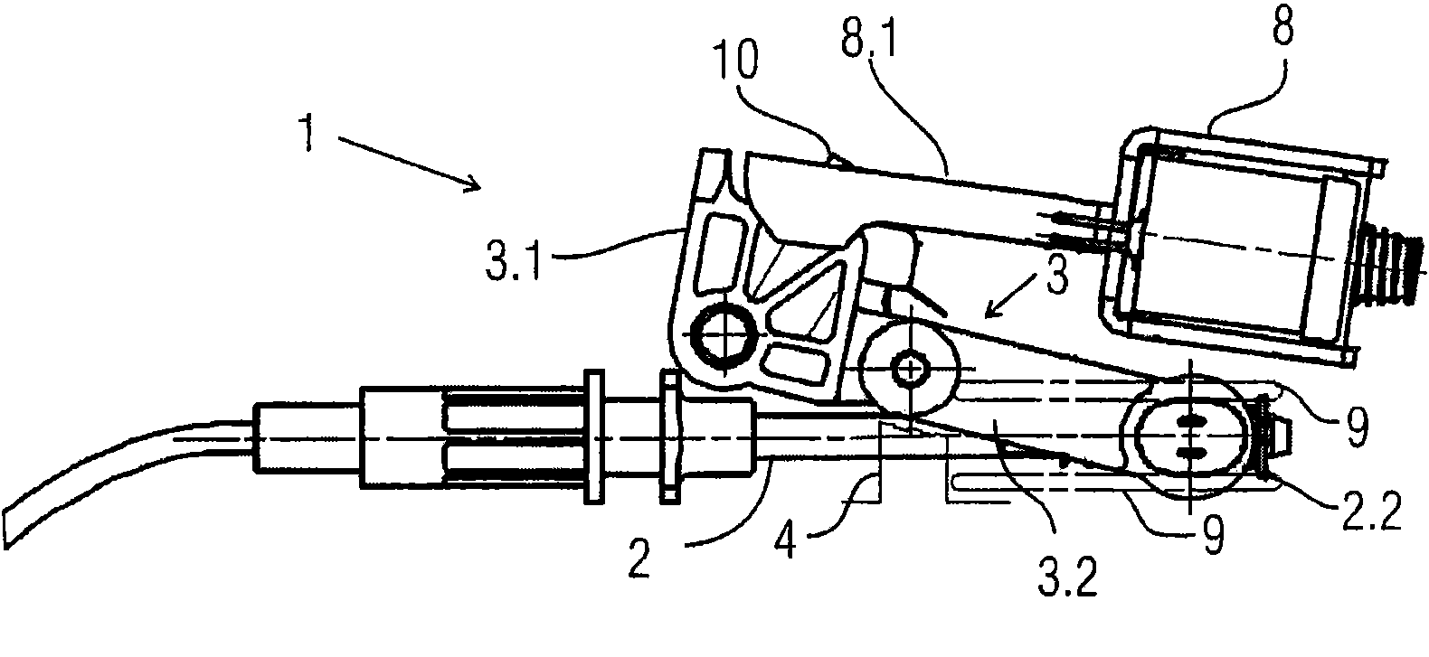Parking lock system for an automatic transmission