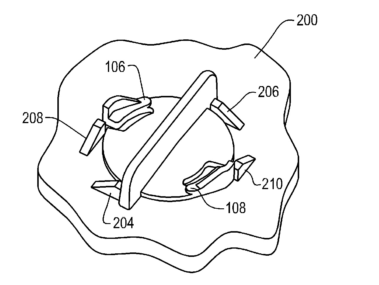 Quarter turn fastener