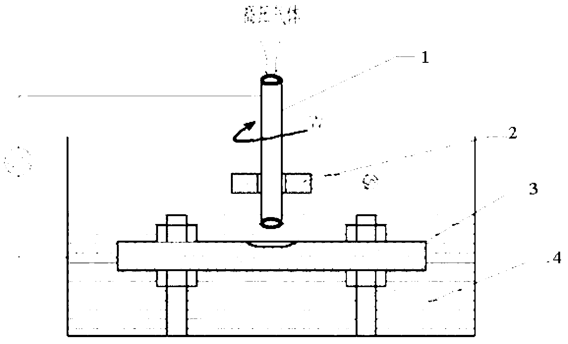 Rotary-arc coupling discharging milling device