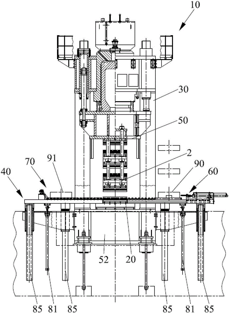 Grinding wheel forming machine