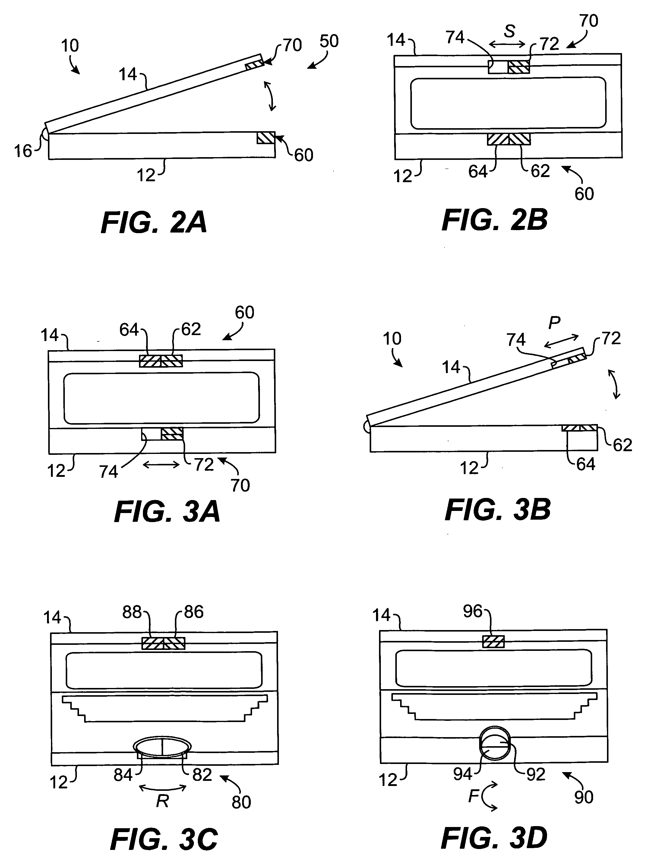 Electronic device having magnetic latching mechanism